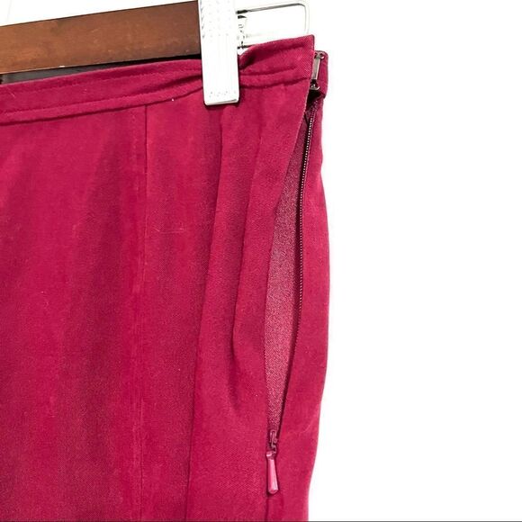 L. L. Bean Red Maxi Skirt Size 4 - Picture 6 of 8